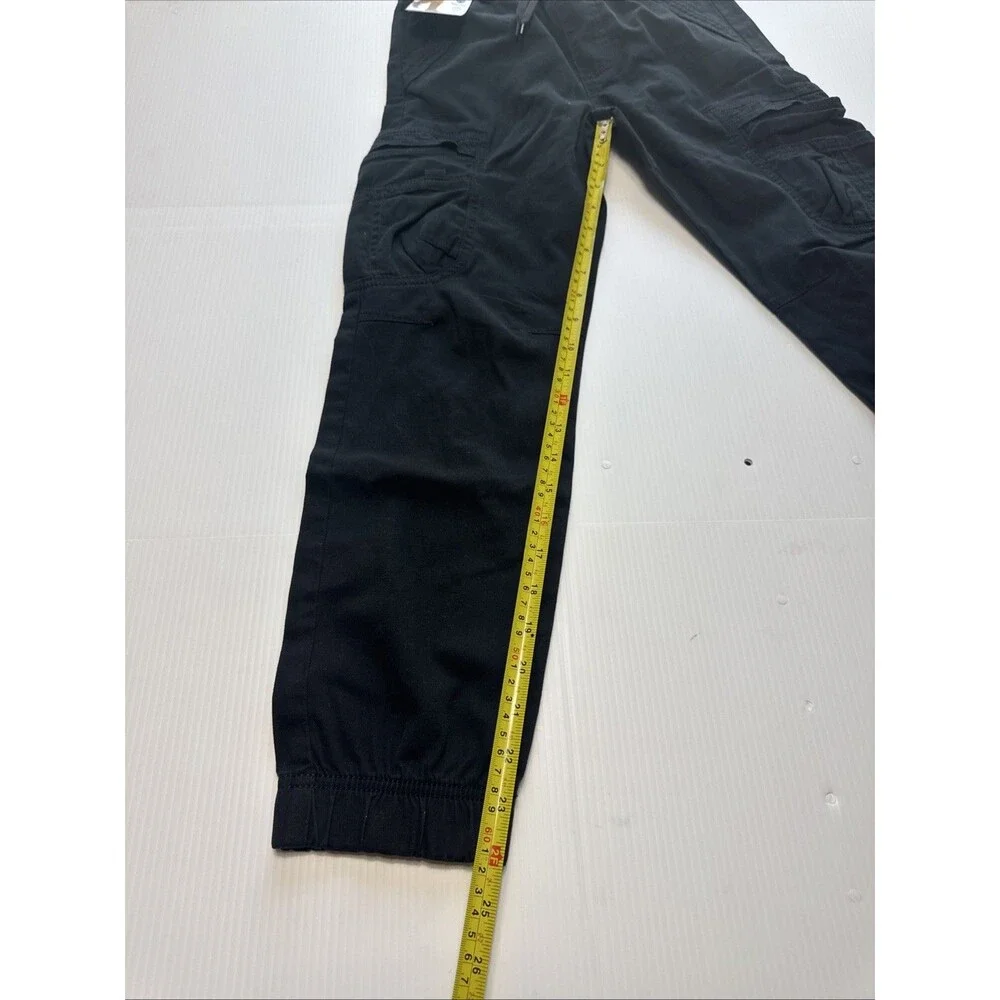 Wrangler Boys Five Star Gamer Cargo Jogger Pants Black NWT Size 12 Slim